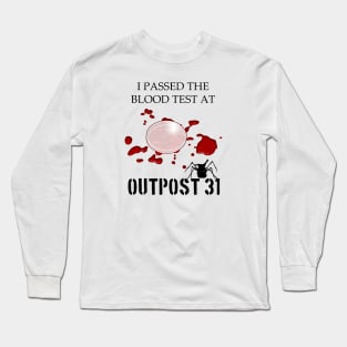 Blood Test Long Sleeve T-Shirt